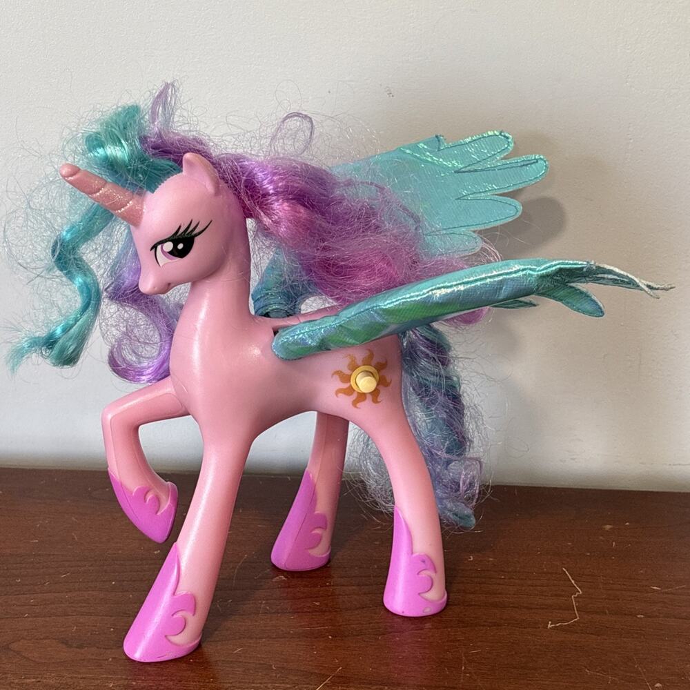 My Little Pony G4 Princess Celestia 2010 Original Series Talking 9" Pony - Works - Picture 1 of 10